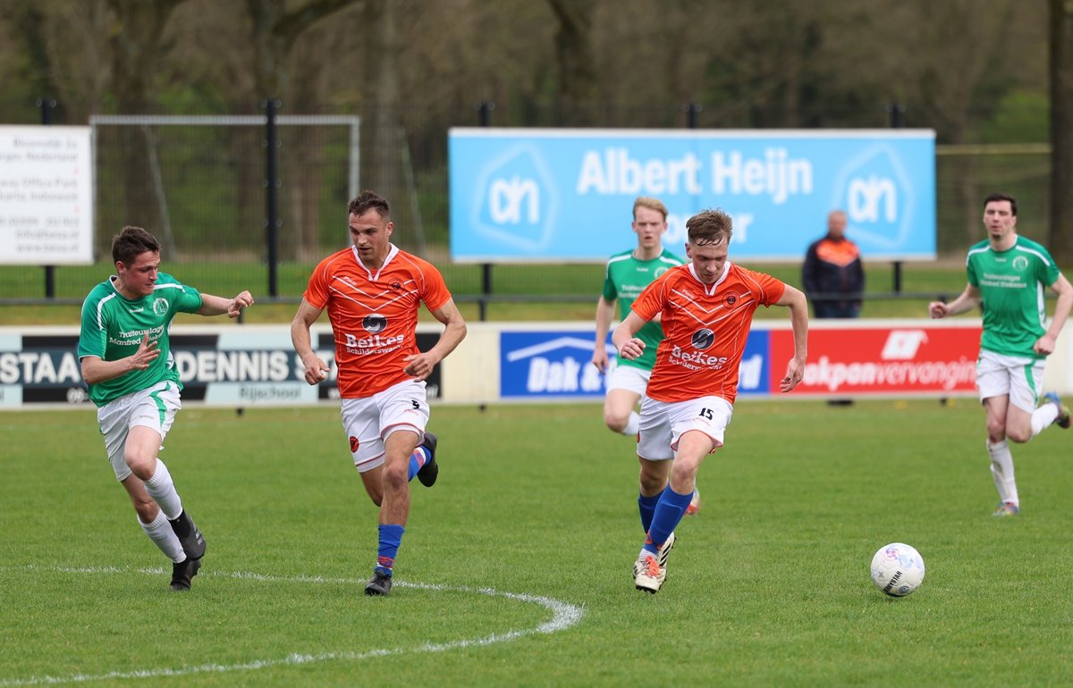 Onstwedder Boys wint na zwakke eerste helft ook van Borger