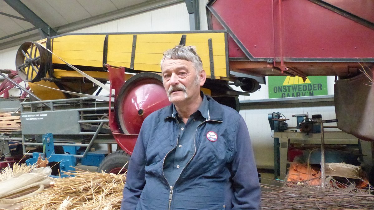 Harm Migchels, voorzitter Onstwedder Gaarv’n, stuurt aan en bij!