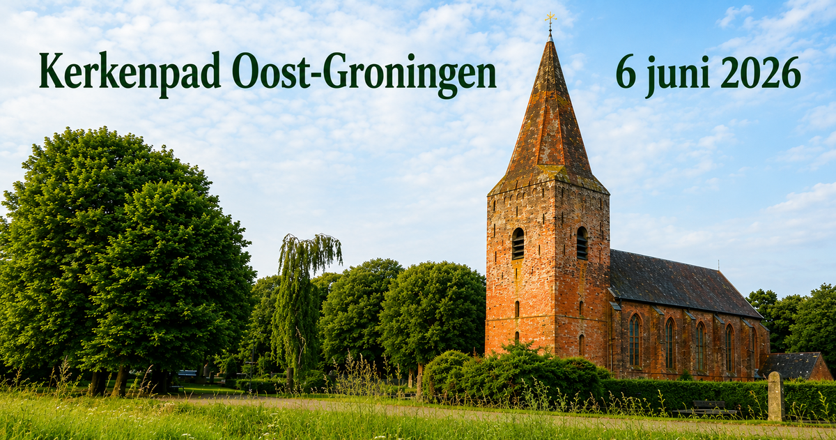 Kerkenpad Oost-Groningen op 6 juni 2026