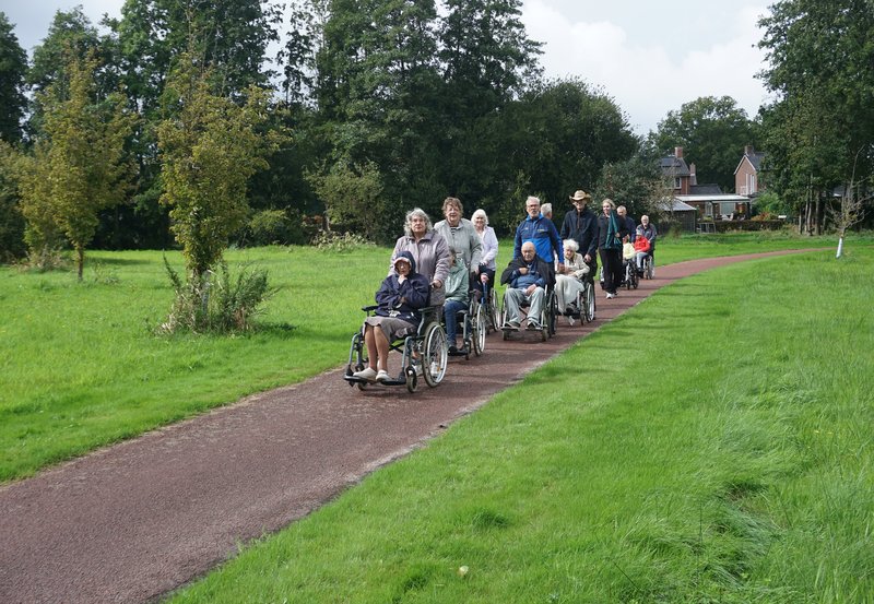 10-09-26 Wandeling Zorghuis-Samen. Foto: Anneke Orsel Onstwedde.info