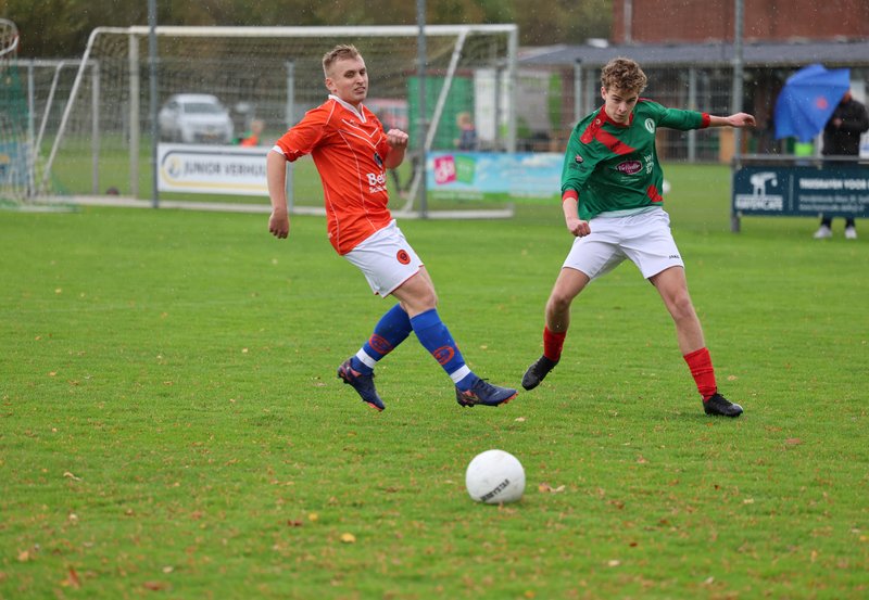 28-10-25 SGV - Onstwedder Boys, uitslag 2-3. Foto: Freek Moorlag Onstwedde.info