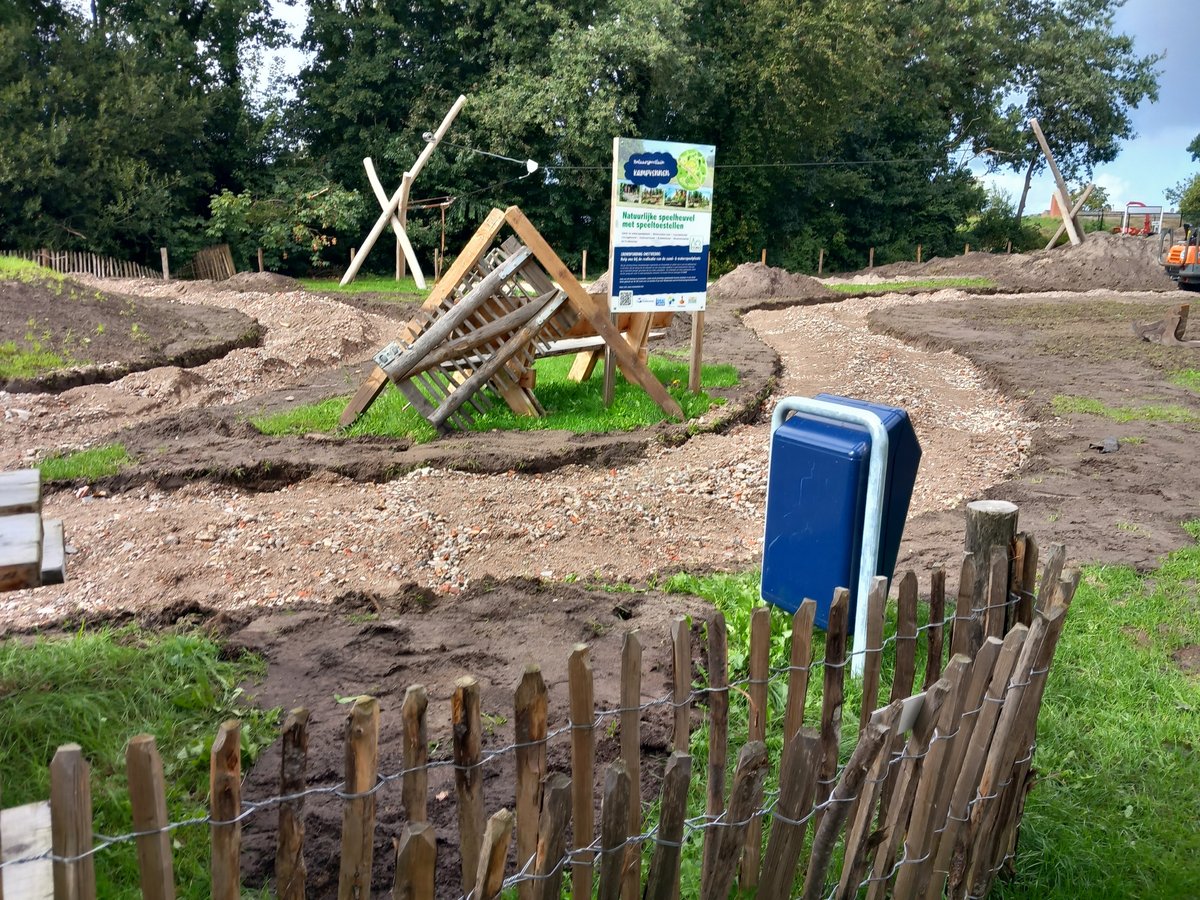 Start werkzaamheden natuurspeeltuin Kampvennen in Onstwedde