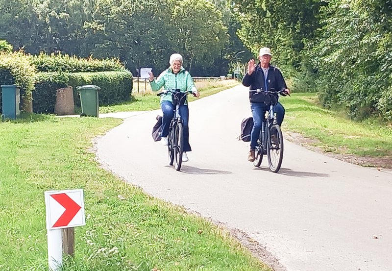 03-07-26 Deelnames aan de fietsdriedaagse tijdens de Feestweek. Foto:Onstwedde.info