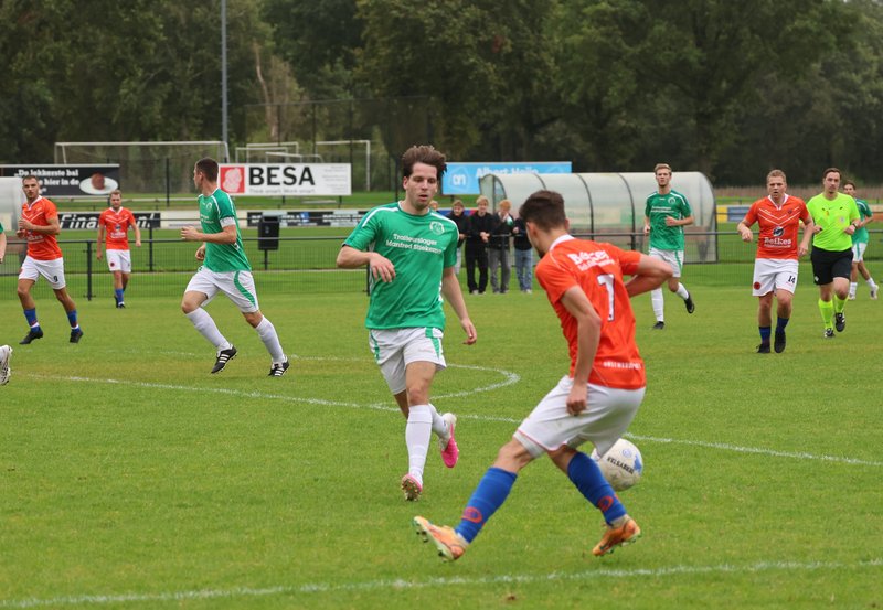 22-09-26 Borger 1 - Onstwedder Boys 1 eindstand: 3 - 0. Foto: Freek Moorlag Onstwedde.info