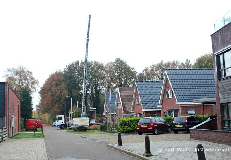 10-11-25 Renovatie werkzaamheden in de Ganskampen. Foto: Bert Wolfs Onstwedde.info