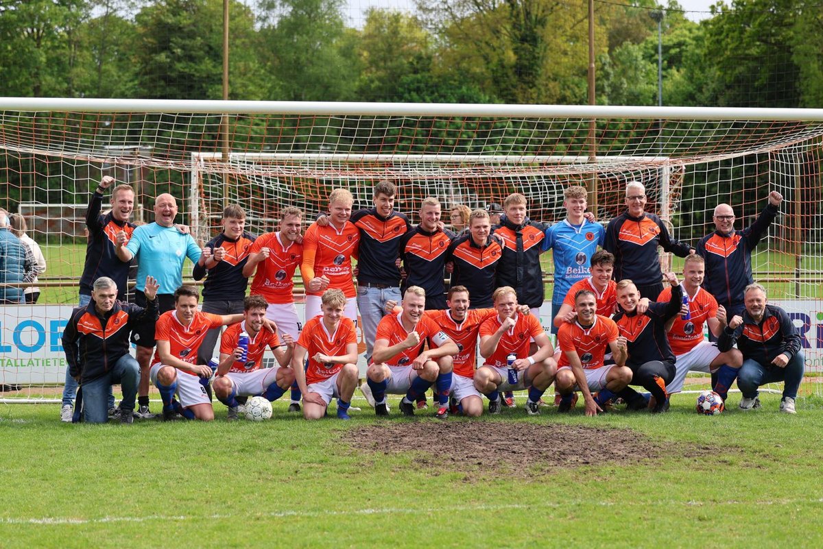 Onstwedder Boys speelt gelijk tegen VAKO en wint de derde periodetitel