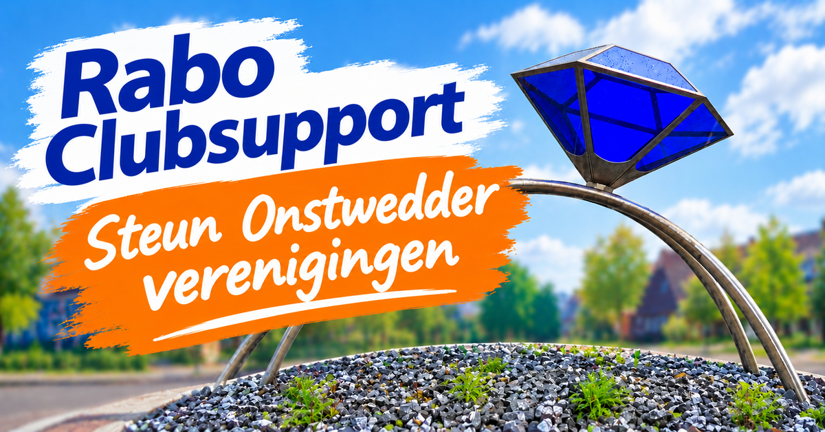 Rabo ClubSupport: stem op verenigingen uit Onstwedde!