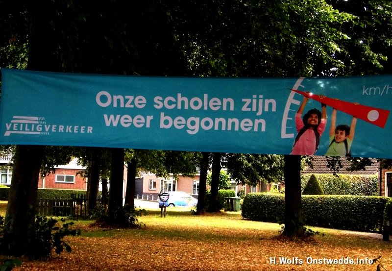 18-08-26 De scholen zijn weer begonnen. Foto: H. Wolfs Onstwedde.info