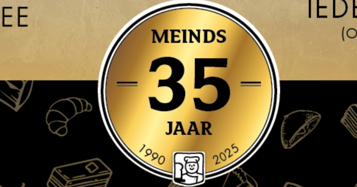 Jubileumfeest 35 Jaar John Meinds De Echte Bakker op 15 oktober