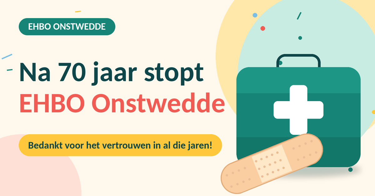 EHBO-vereniging na 70 jaar opgeheven