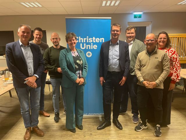 Presentatie kandidatenlijst ChristenUnie Stadskanaal