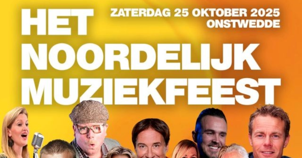 Het Noordelijk Muziekfeest op 25 oktober