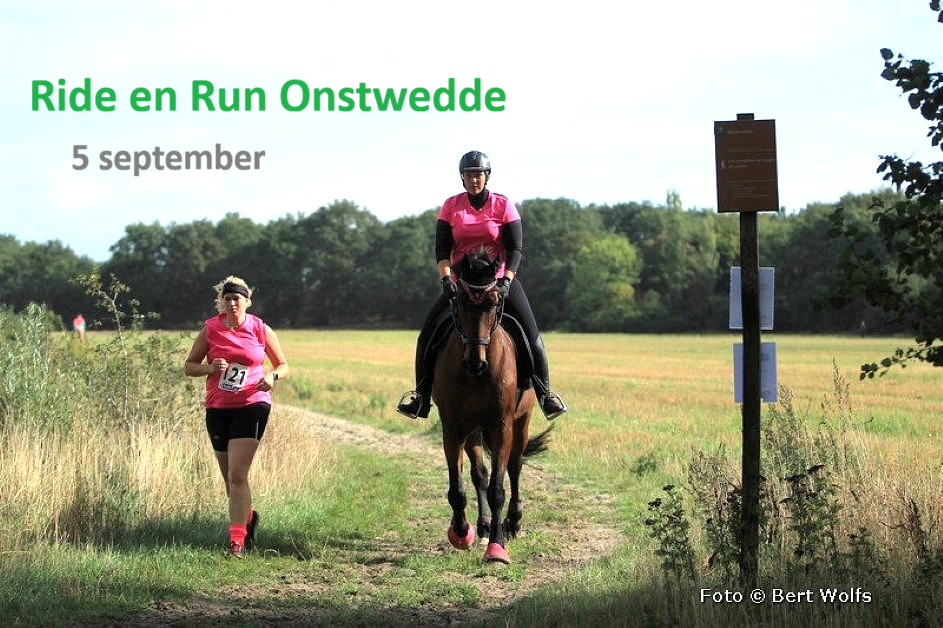 Elfde editie Ride en Run Onstwedde op 5 september