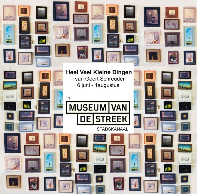 Kunst van Knoalsters-kabinet opent in Museum van de Streek