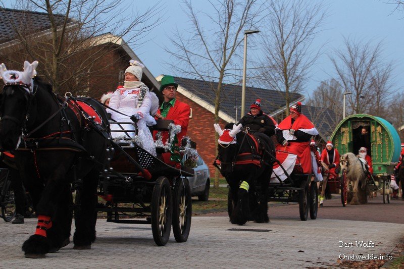 Santa Ride op zaterdagmiddag 13 december door Onstwedde