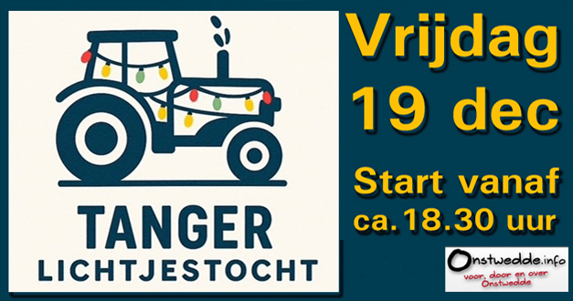 Sfeervolle lichtjestocht door Alteveer, Holte & Onstwedde op 19 december