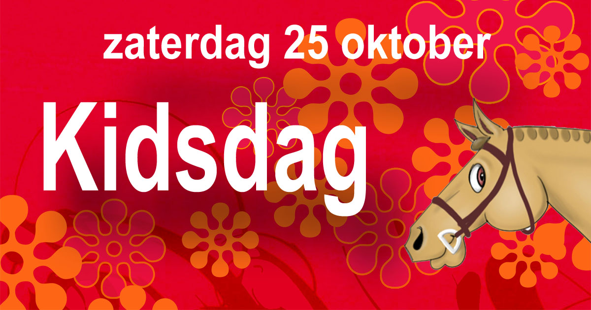 Kidsdag voor alle kinderen bij manege De Driesporen